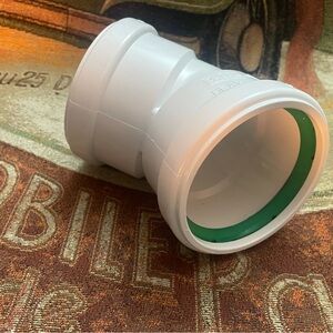 GPK 4” Heavy Wall Sewer PVC 45 degree Bend w/Gaskets SDR-26 PSM NEW Plumbing